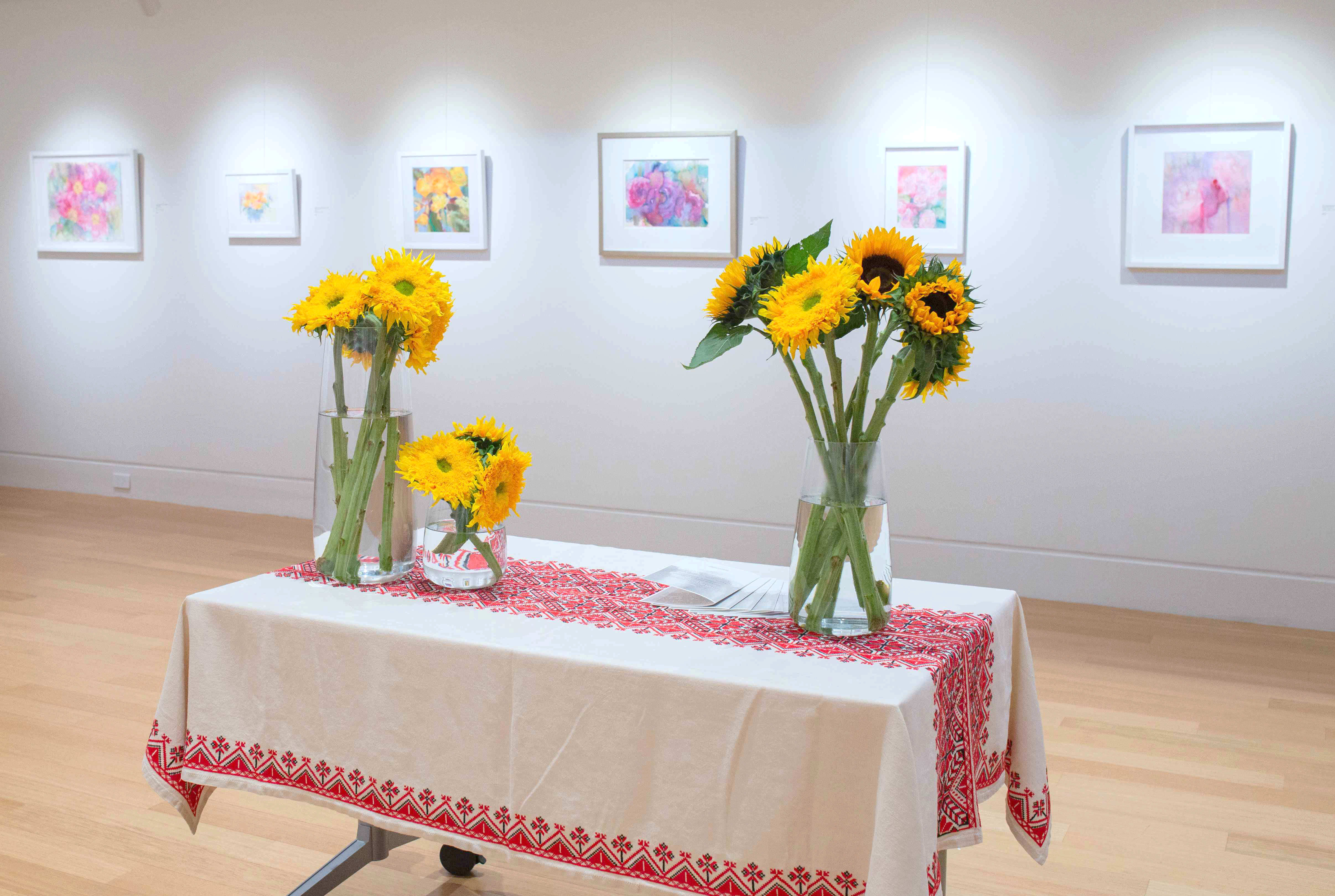 THROUGH THE LENS OF UKRAINIAN BELONGING, a solo exhibition of paintings by Ukrainian Canadian artist Olga Polstvin, September 26, 2025