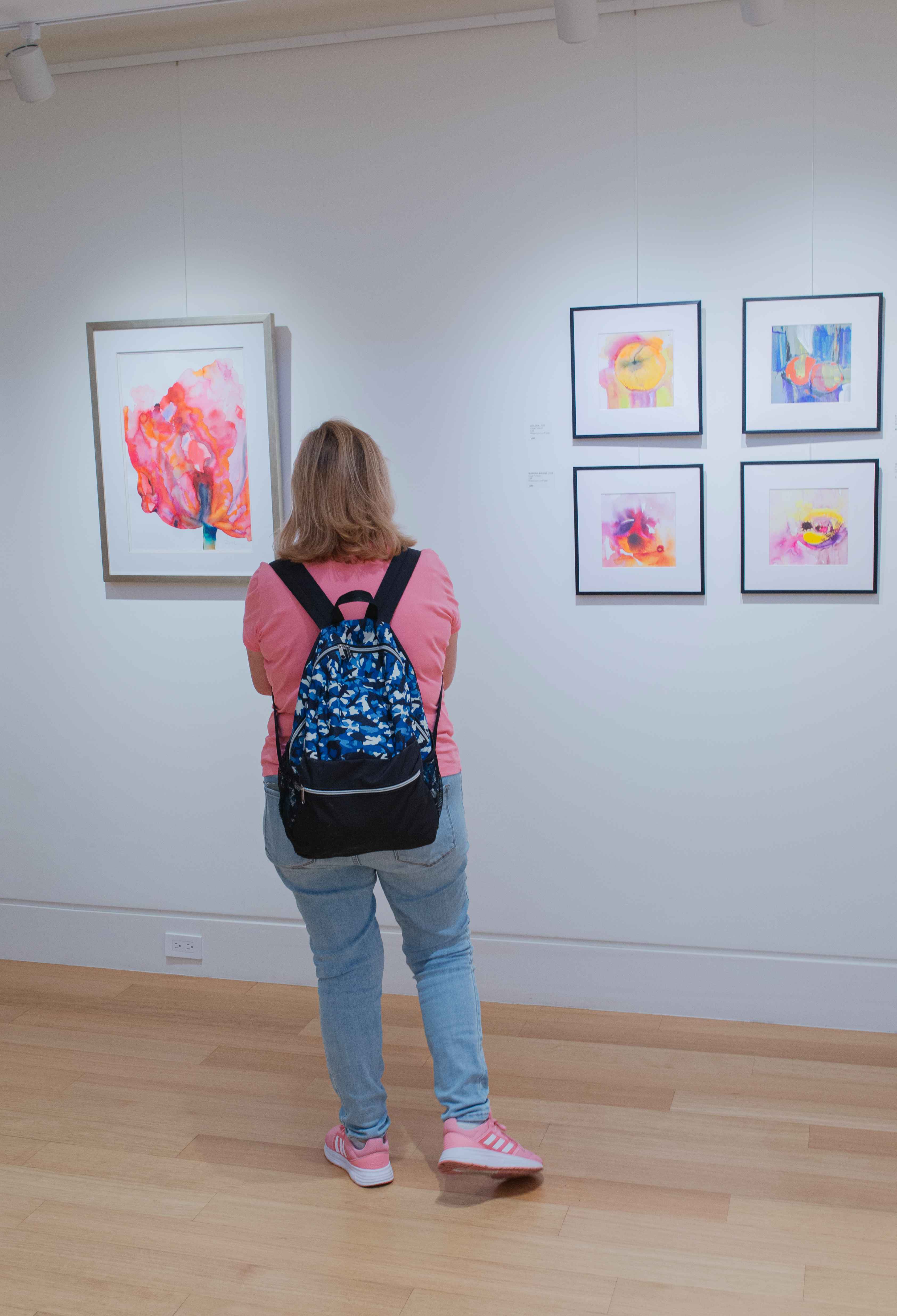 THROUGH THE LENS OF UKRAINIAN BELONGING, a solo exhibition of paintings by Ukrainian Canadian artist Olga Polstvin, September 26