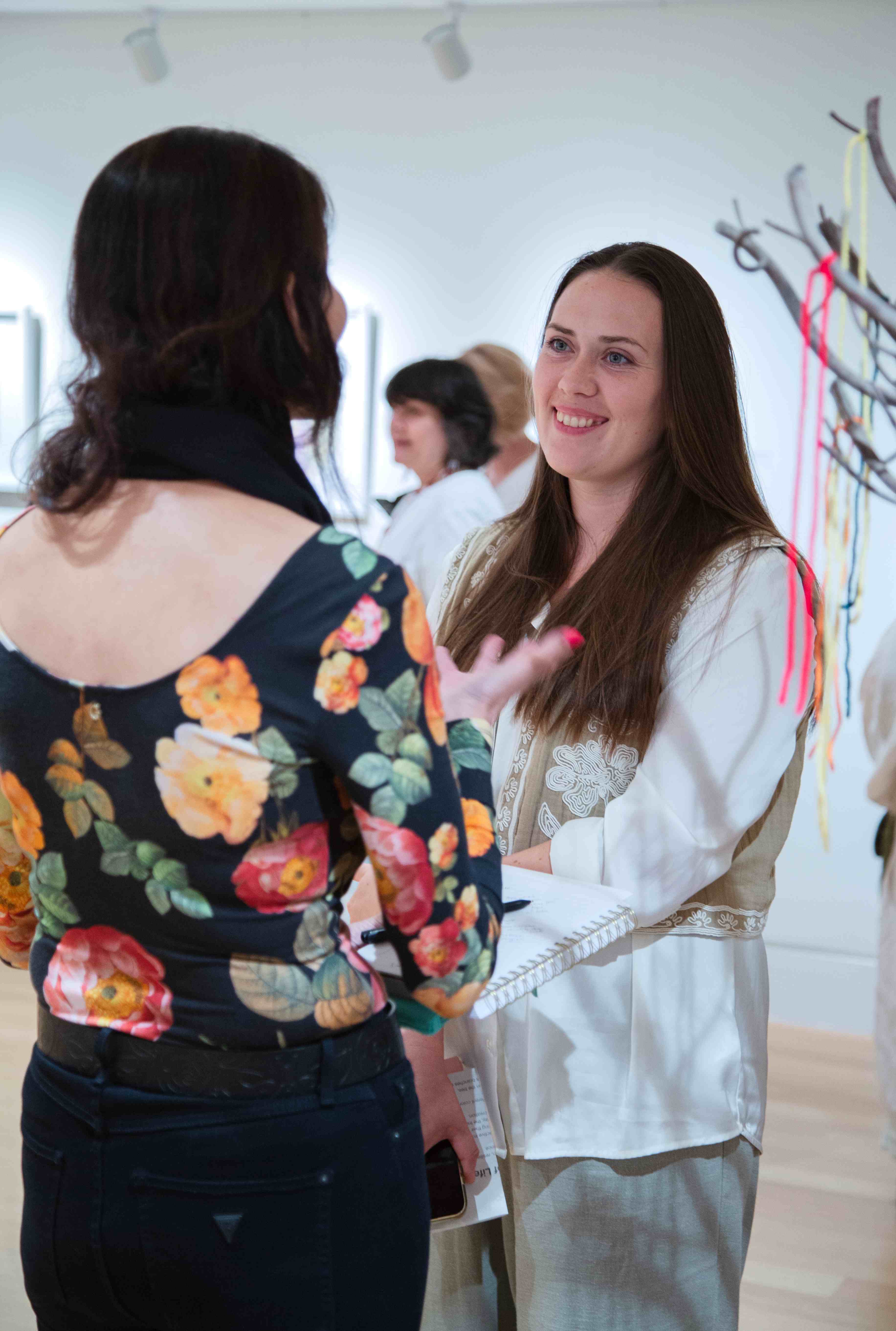 THROUGH THE LENS OF UKRAINIAN BELONGING, a solo exhibition of paintings by Ukrainian Canadian artist Olga Polstvin, September 26