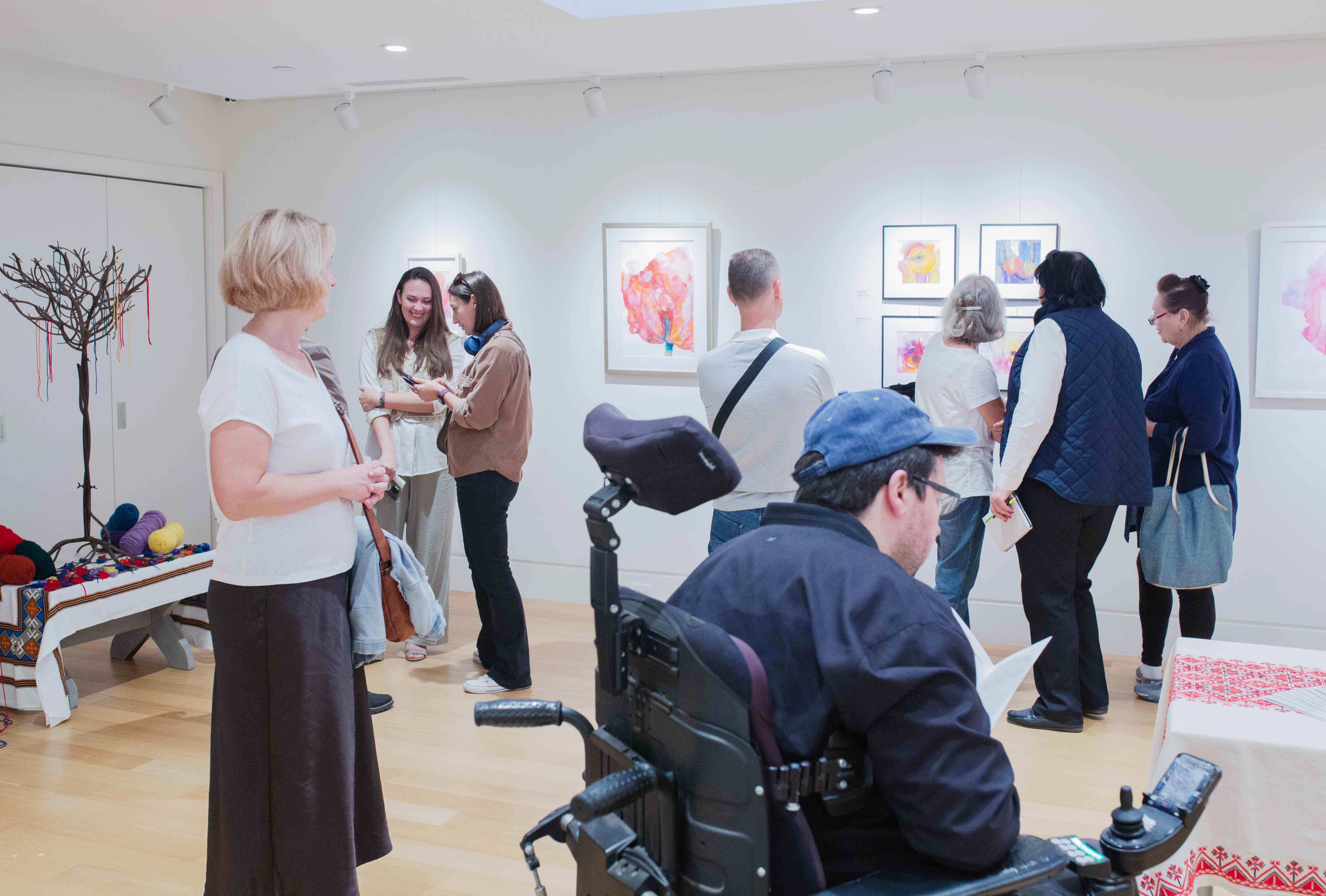 THROUGH THE LENS OF UKRAINIAN BELONGING, a solo exhibition of paintings by Ukrainian Canadian artist Olga Polstvin, September 26, 2025