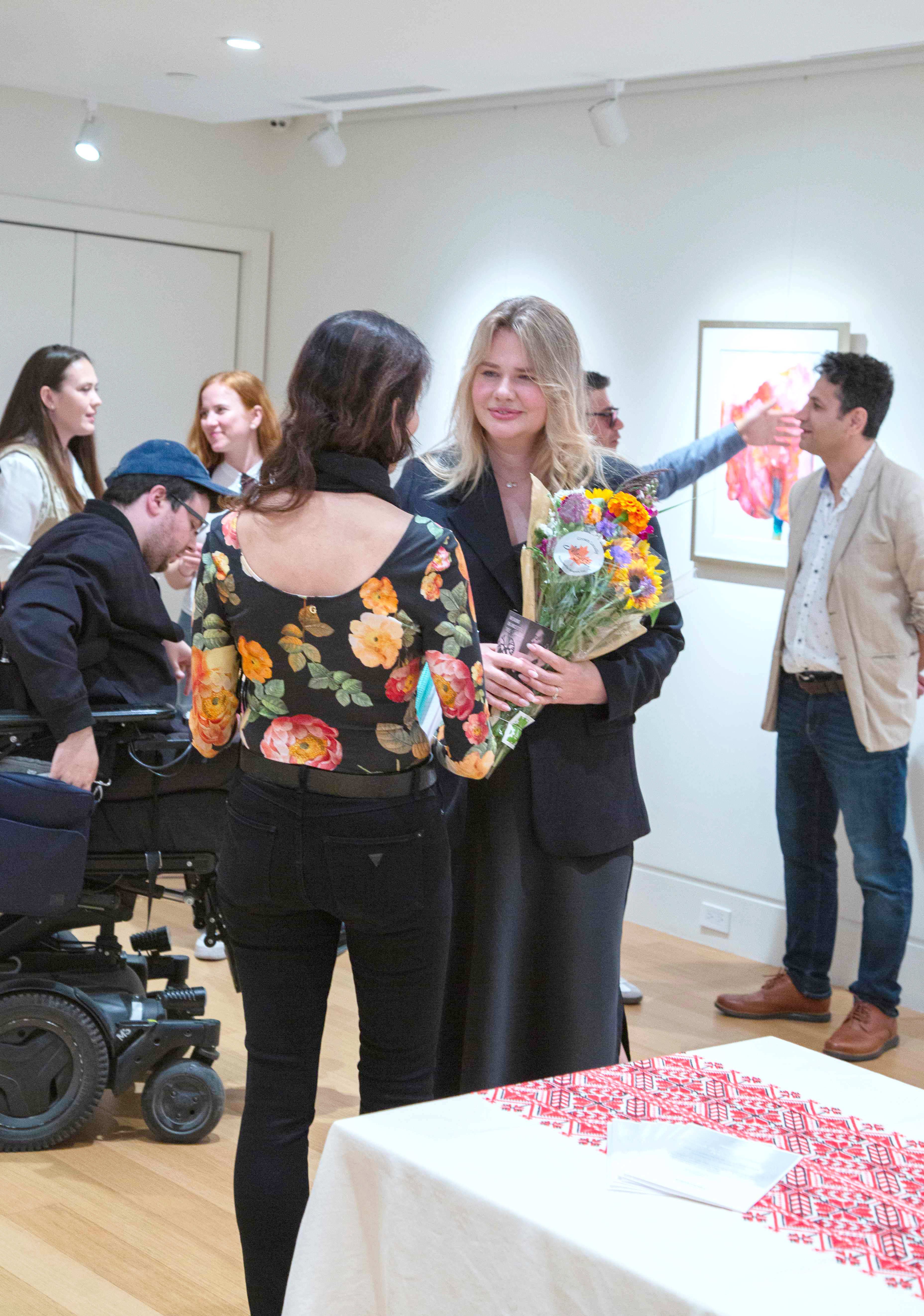 THROUGH THE LENS OF UKRAINIAN BELONGING, a solo exhibition of paintings by Ukrainian Canadian artist Olga Polstvin, September 26