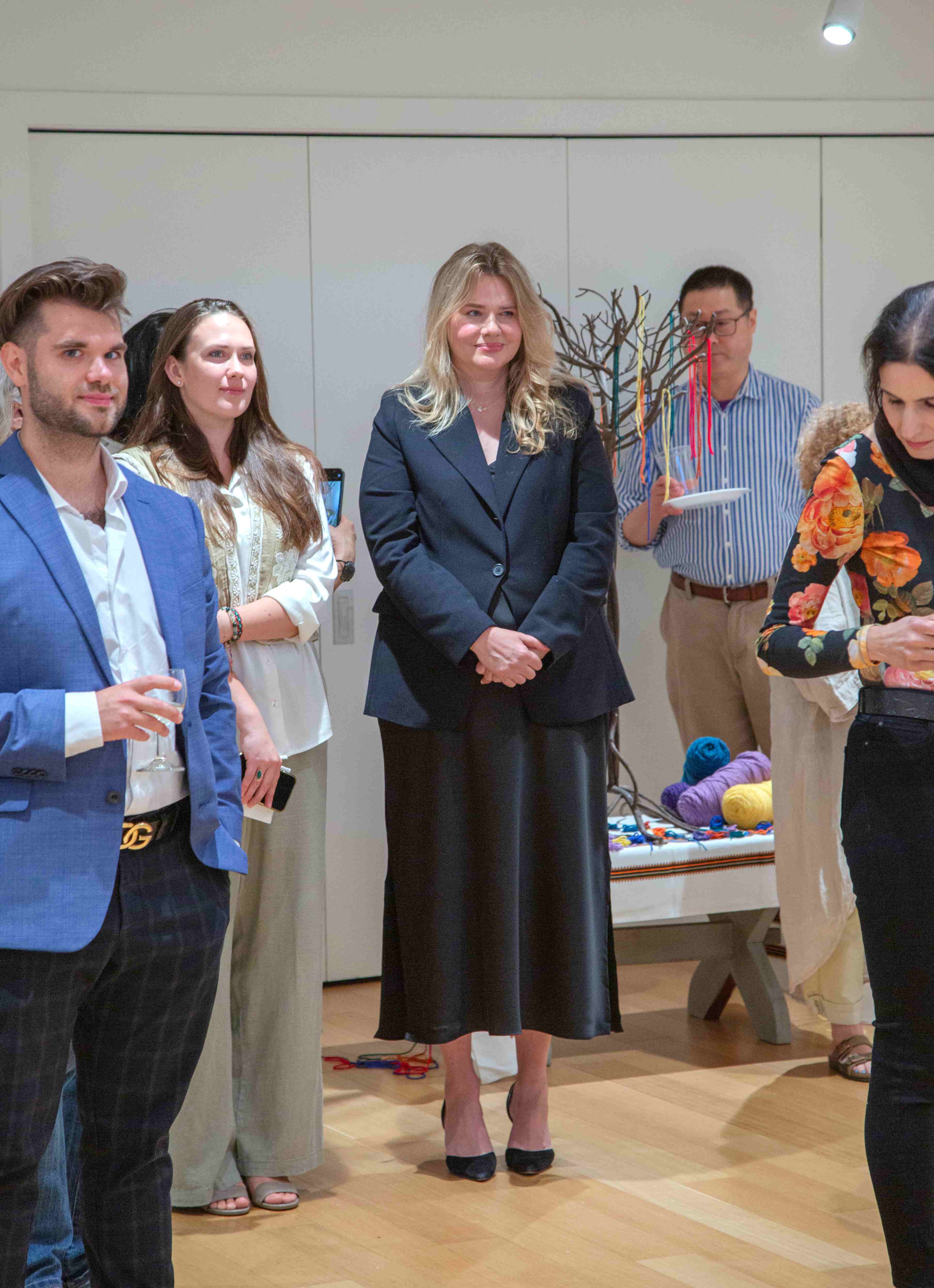 THROUGH THE LENS OF UKRAINIAN BELONGING, a solo exhibition of paintings by Ukrainian Canadian artist Olga Polstvin, September 26, 2025