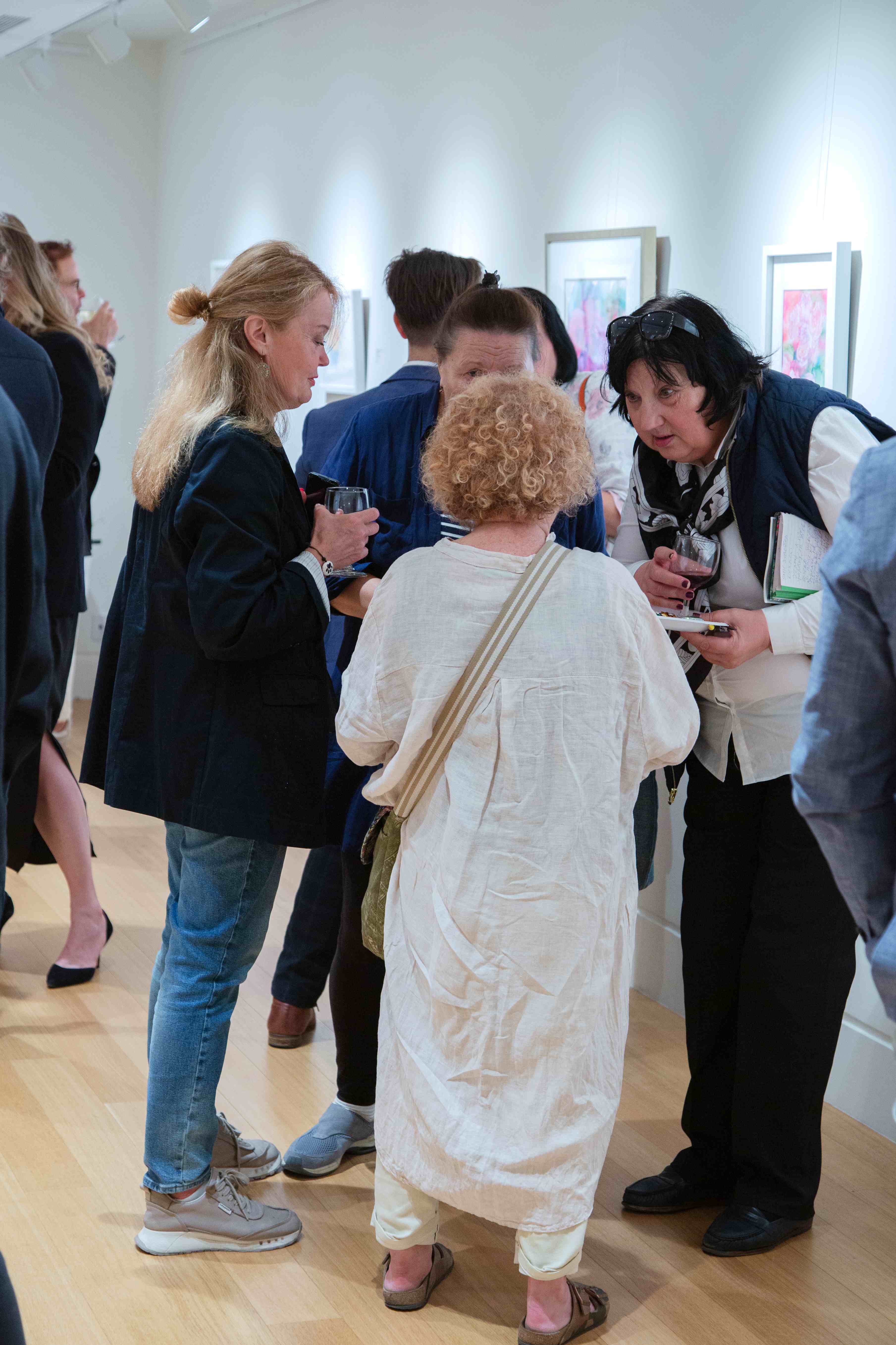 THROUGH THE LENS OF UKRAINIAN BELONGING, a solo exhibition of paintings by Ukrainian Canadian artist Olga Polstvin, September 26