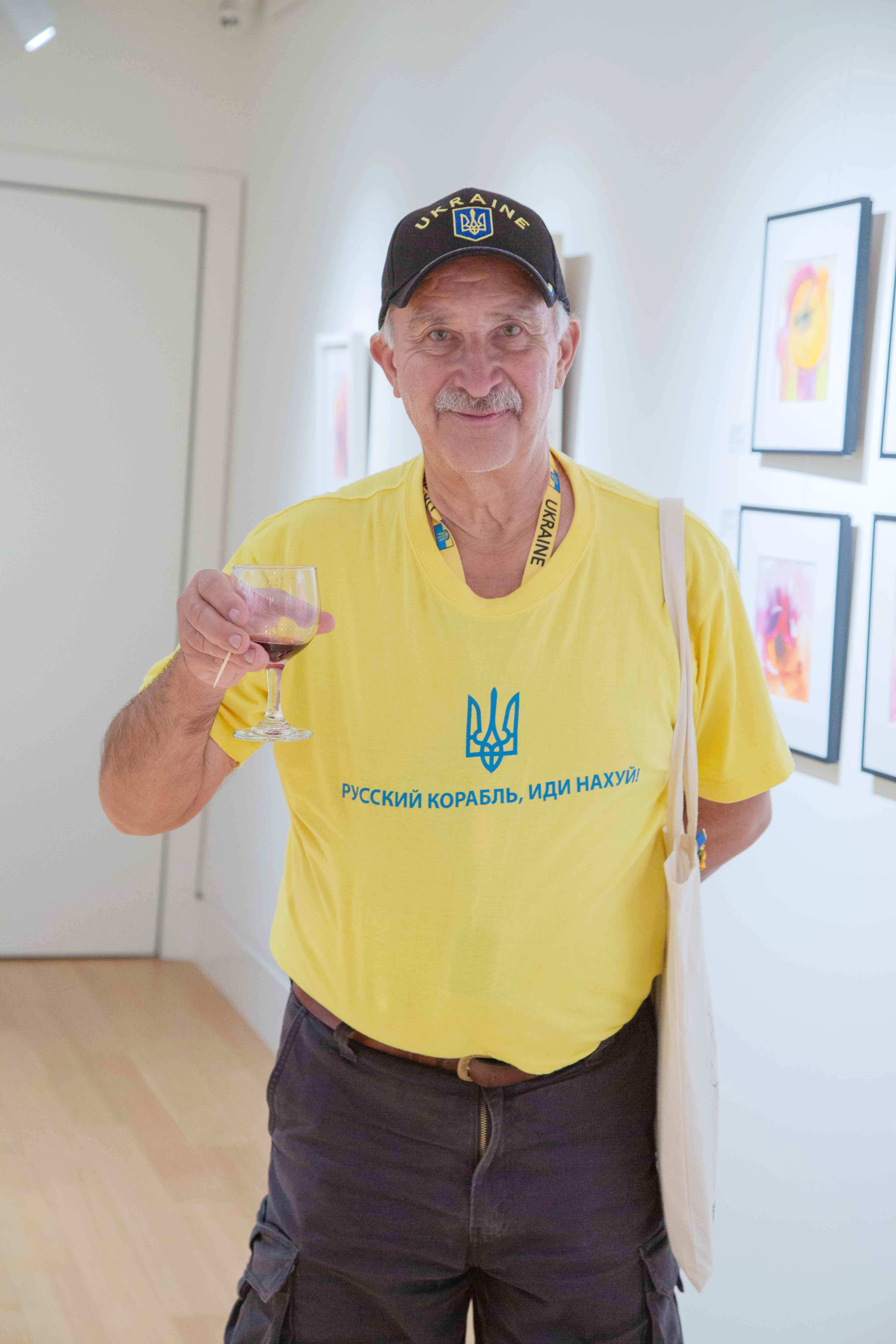 THROUGH THE LENS OF UKRAINIAN BELONGING, a solo exhibition of paintings by Ukrainian Canadian artist Olga Polstvin, September 26