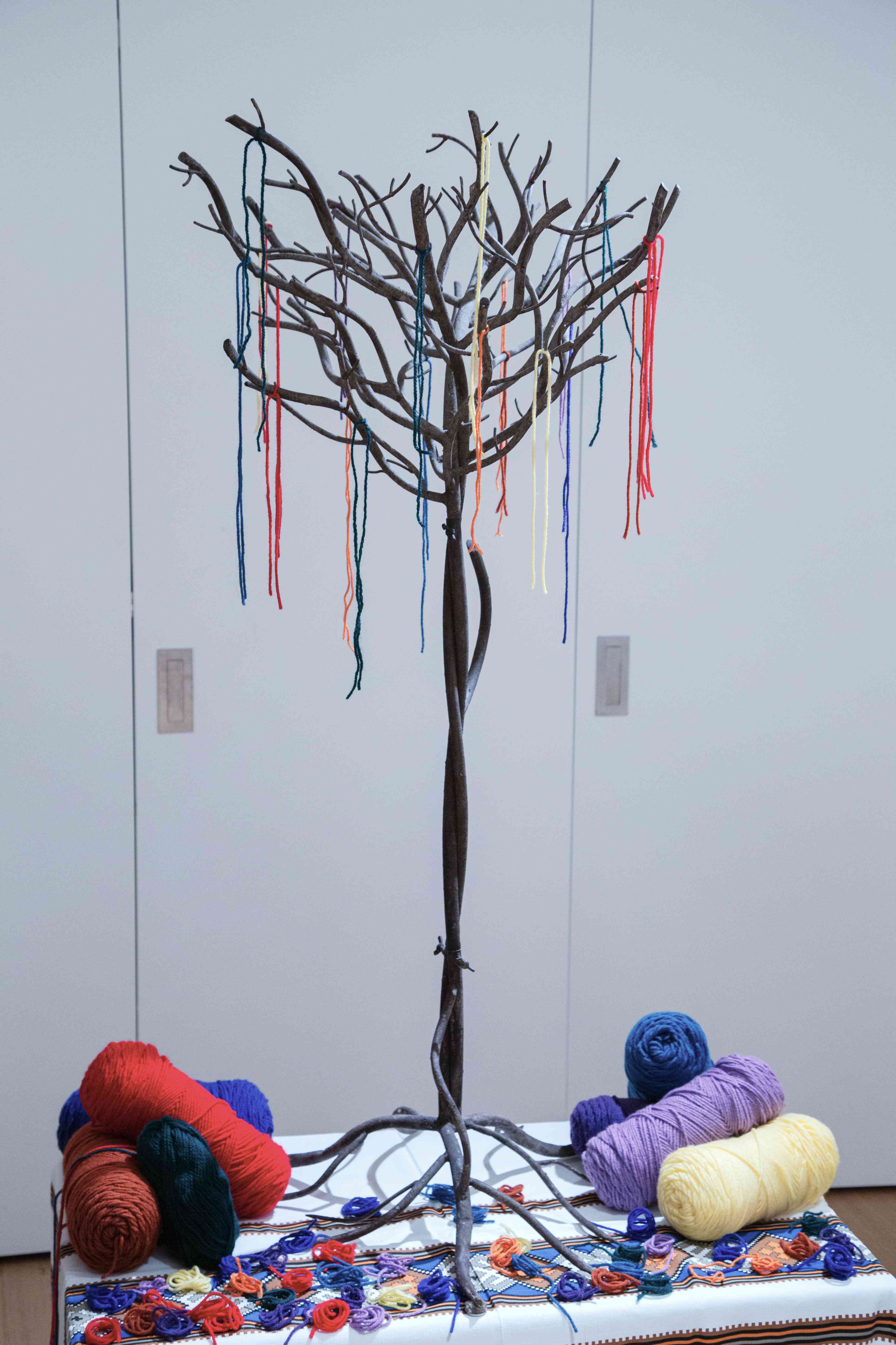 THROUGH THE LENS OF UKRAINIAN BELONGING, a solo exhibition of paintings by Ukrainian Canadian artist Olga Polstvin, September 26