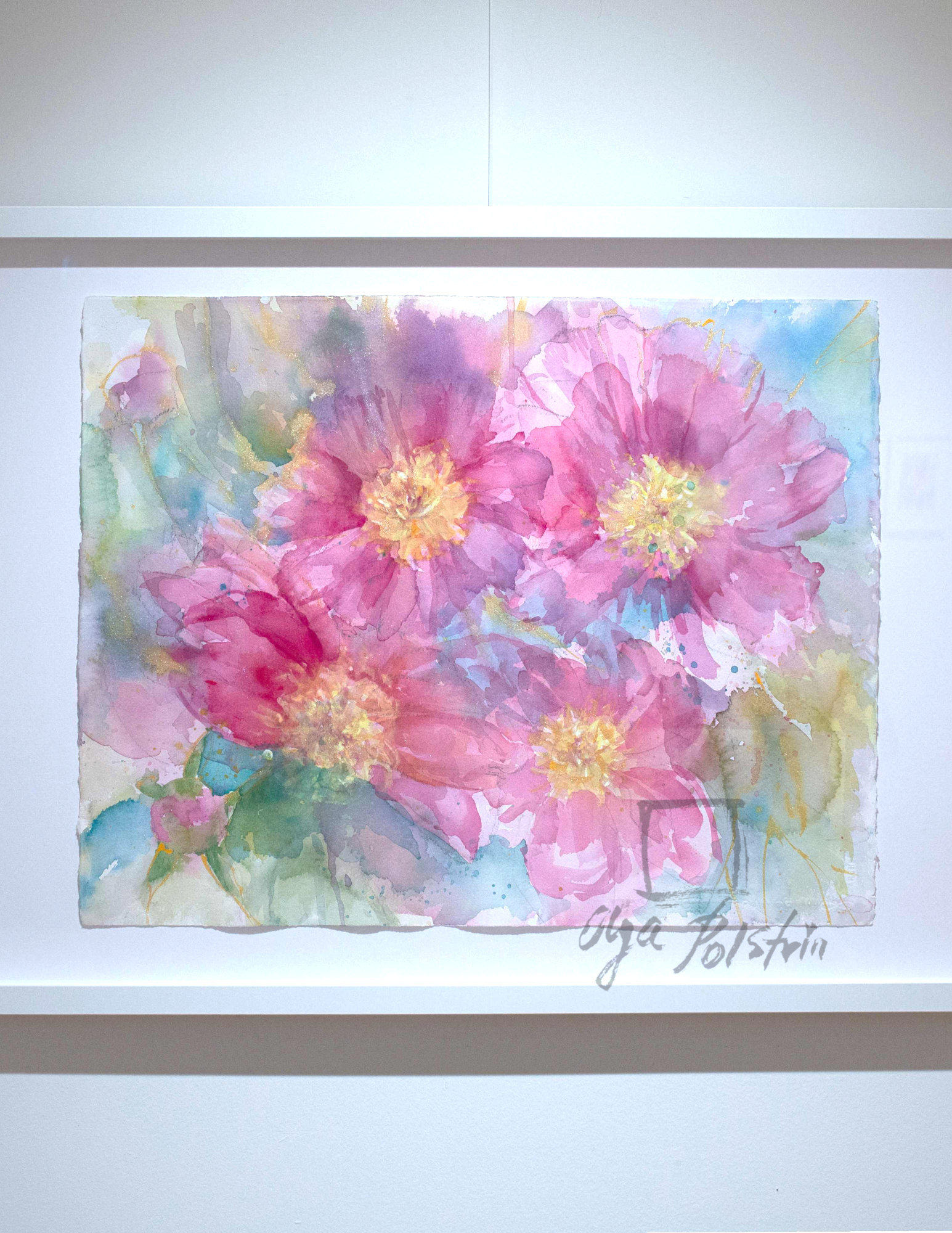 THROUGH THE LENS OF UKRAINIAN BELONGING, a solo exhibition of paintings by Ukrainian Canadian artist Olga Polstvin, September 26