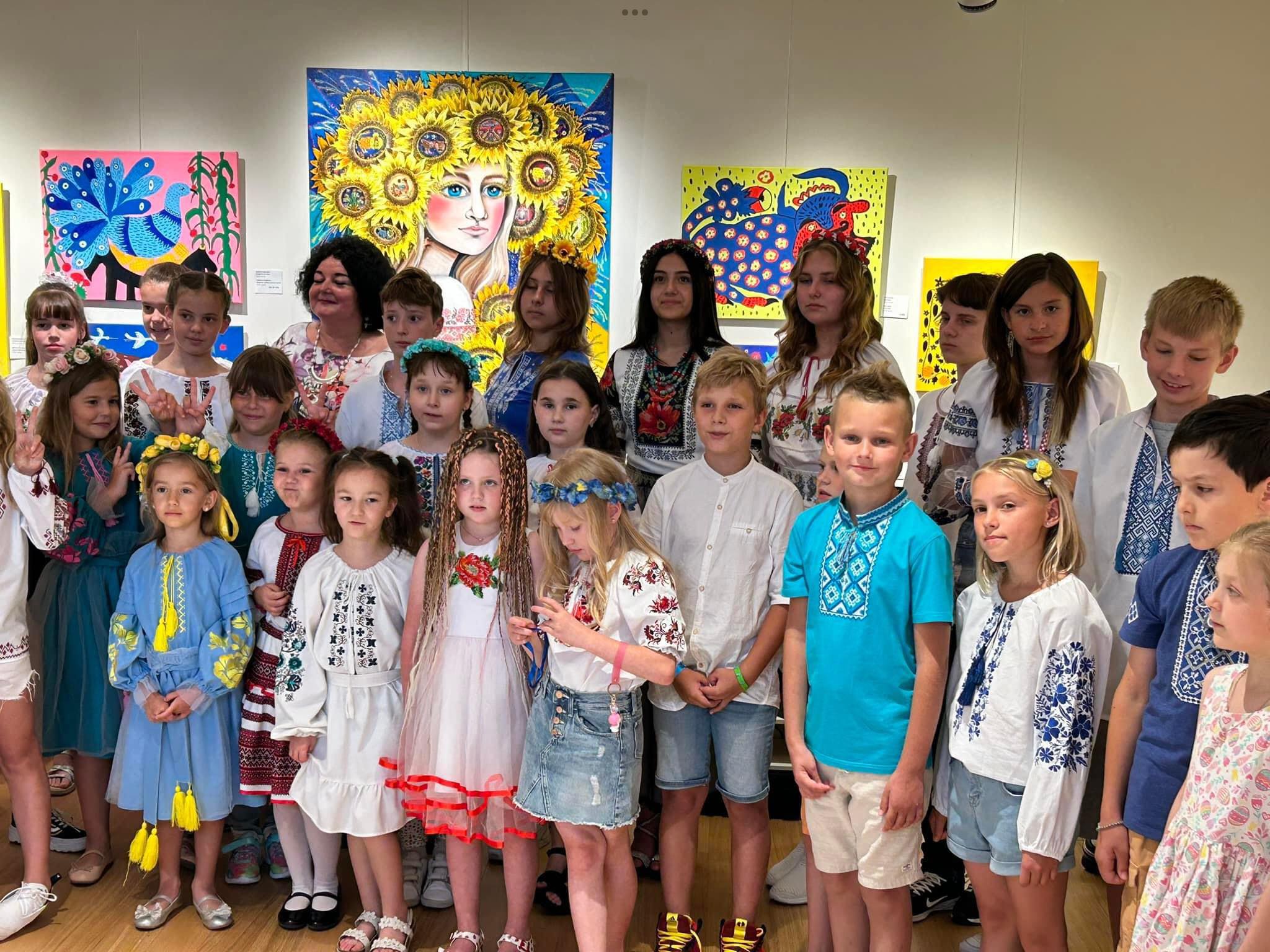 MARIA PRYMACHENKO THROUGH THE EYES OF CHILDREN exhibition, July 8, 2023
