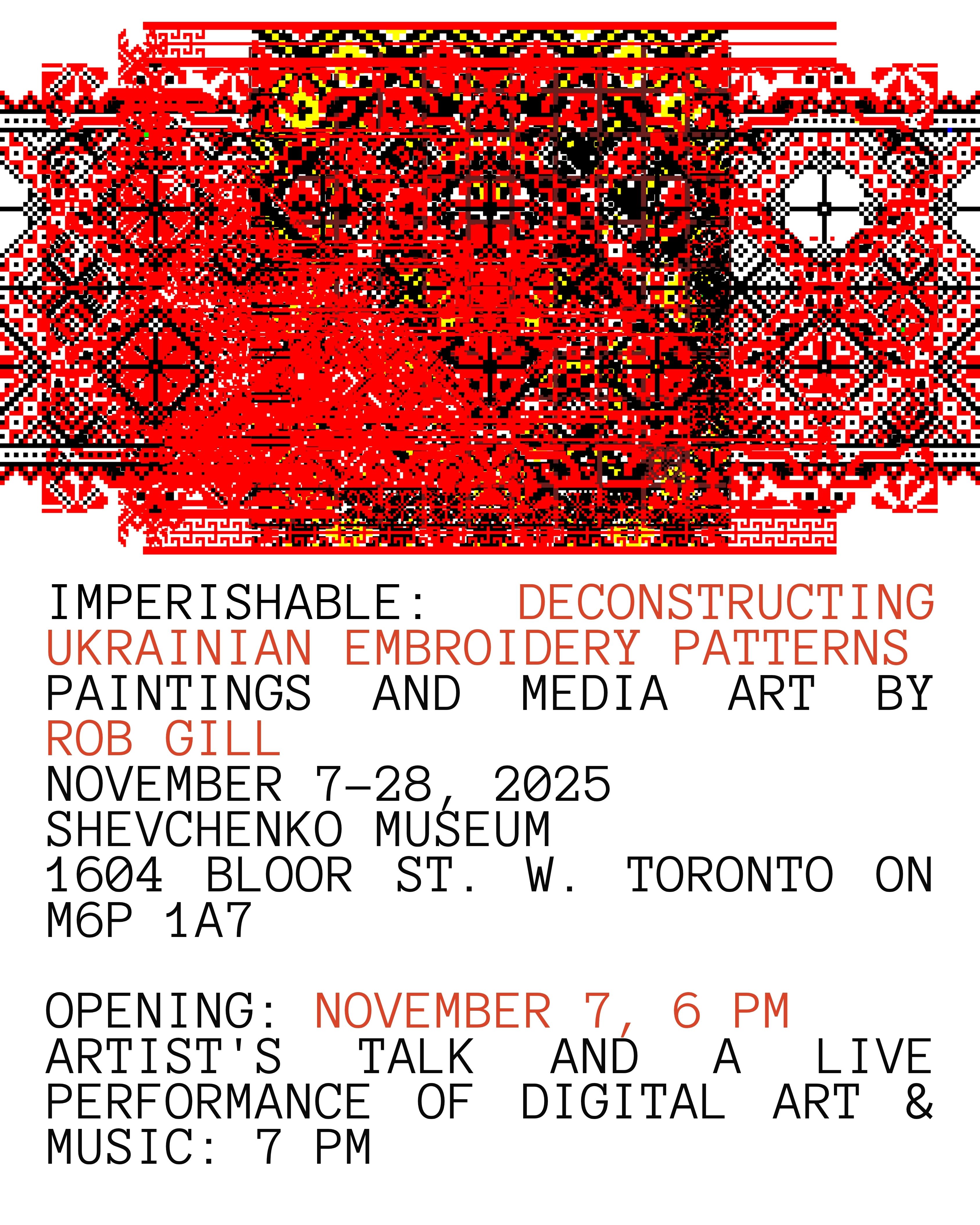 IMPERISHABLE: Deconstructing Ukrainian Embroidery Patterns 