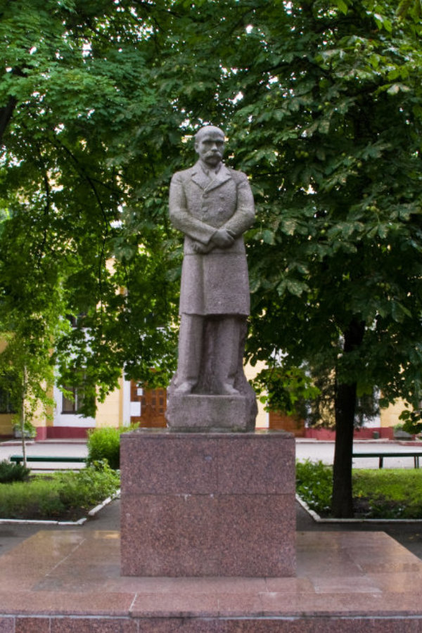 Taras Shevchenko monument in Tiraspol