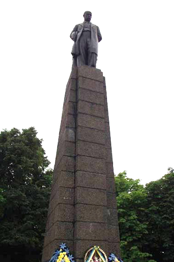Taras Shevchenko monument in Cherkasy
