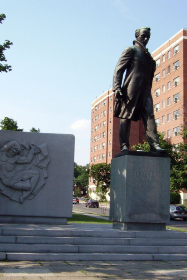 Taras Shevchenko monument in Washington, DC